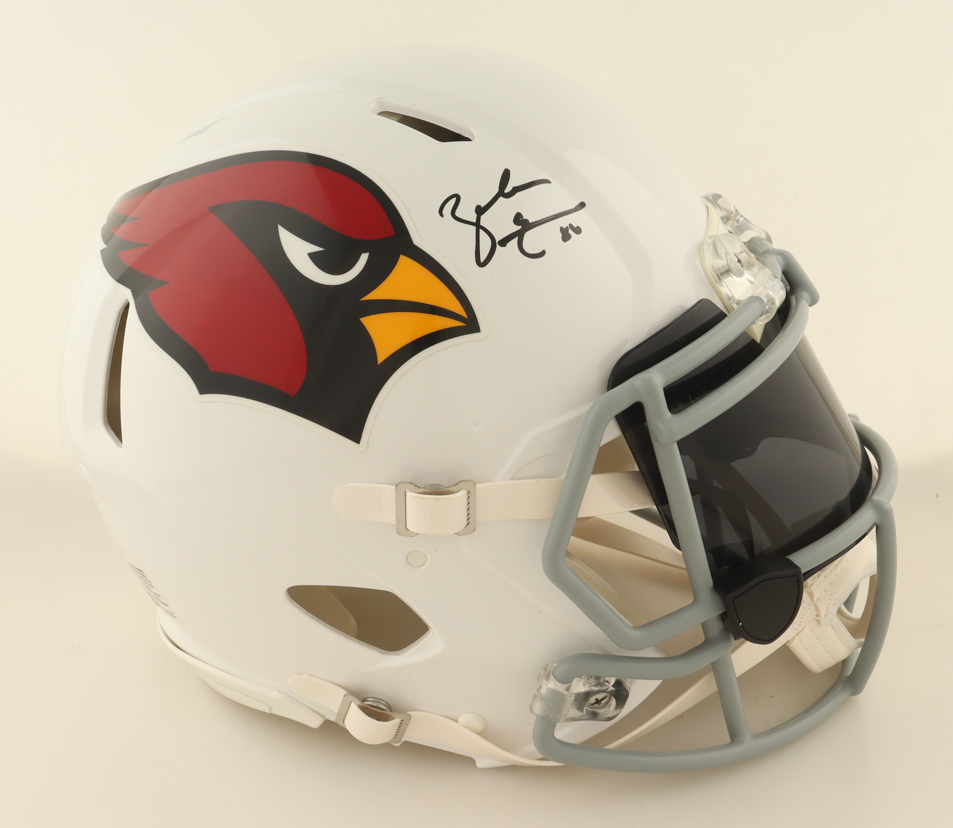Zach Ertz Signed Cardinals Full-Size Authentic On-Field Speed Helmet with Visor (Ertz) at PristineAuction.com Zach Ertz Signed Cardinals Full-Size Authentic On-Field Speed Helmet with Visor (Ertz) at PristineAuction.com