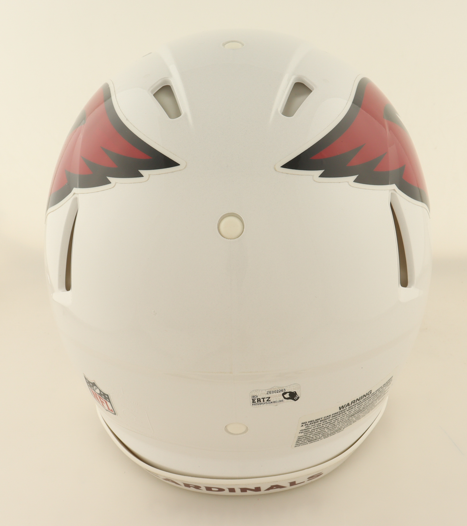 Zach Ertz Signed Cardinals Full-Size Authentic On-Field Speed Helmet with Visor (Ertz) at PristineAuction.com Zach Ertz Signed Cardinals Full-Size Authentic On-Field Speed Helmet with Visor (Ertz) at PristineAuction.com