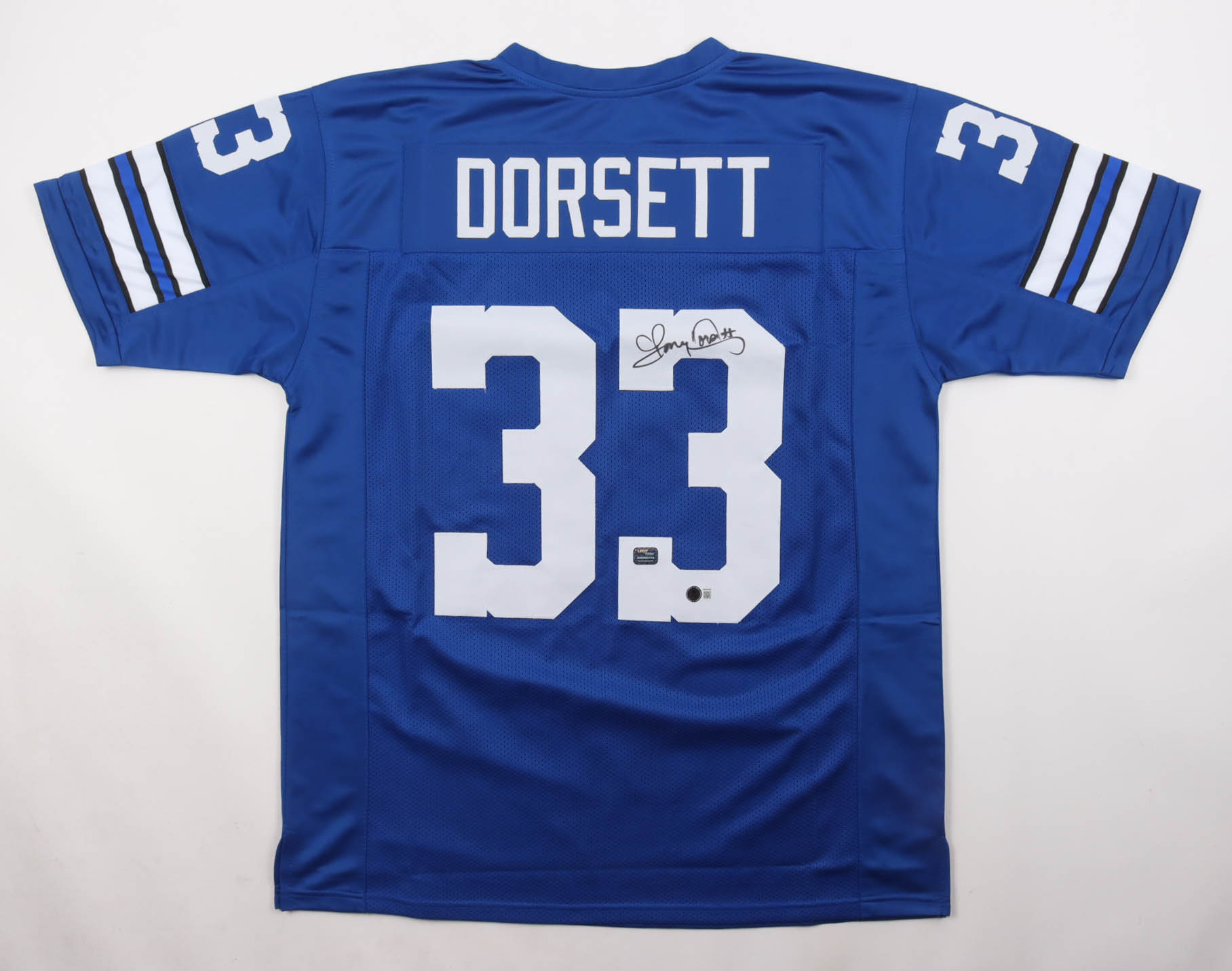 Tony Dorsett Signed Jersey (Beckett & Prova) at PristineAuction.com Tony Dorsett Signed Jersey (Beckett & Prova) at PristineAuction.com