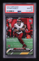 Jayden Daniels 2024 Topps Now #24 RC (PSA 10) at PristineAuction.com