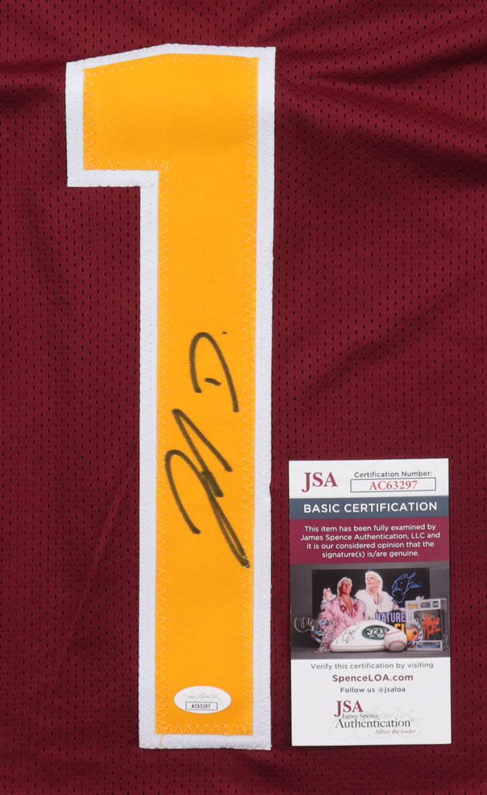 Jahan Dotson Signed Jersey (JSA) at PristineAuction.com Jahan Dotson Signed Jersey (JSA) at PristineAuction.com