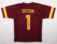 Jahan Dotson Signed Jersey (JSA) at PristineAuction.com