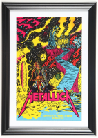 2017 Metallica Custom Framed Concert Poster at PristineAuction.com