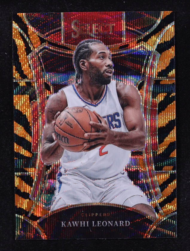 Kawhi Leonard 2023-24 Select Prizms Tiger #377 at PristineAuction.com Kawhi Leonard 2023-24 Select Prizms Tiger #377 at PristineAuction.com