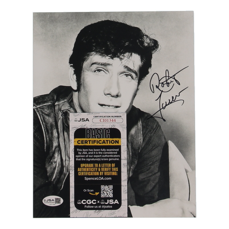 Robert Fuller Signed "Wagon Train" 8x10 Photo (JSA) at PristineAuction.com Robert Fuller Signed "Wagon Train" 8x10 Photo (JSA) at PristineAuction.com