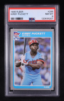 Kirby Puckett 1985 Fleer #286 RC (PSA 8) at PristineAuction.com