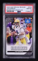 Joe Burrow 2020 Leaf Special Release Rookie Exclusive Flag #FL-01 RC (PSA 10) at PristineAuction.com