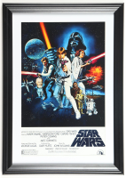 1977 "Star Wars Episode IV: A New Hope" Custom Framed Poster at PristineAuction.com