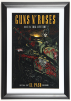 2017 Guns 'N Roses Custom Framed Concert Poster at PristineAuction.com