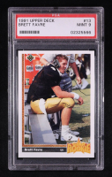 Brett Favre 1991 Upper Deck Star Rookie #13 RC (PSA 9) at PristineAuction.com