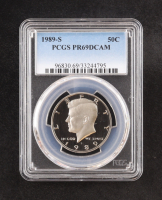 1989-S Kennedy Half Dollar - Deep Cameo Proof (PCGS PR69DCAM) at PristineAuction.com