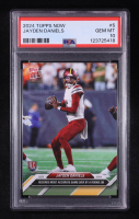Jayden Daniels 2024 Topps Now #5 RC (PSA 10) at PristineAuction.com
