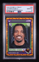 Jayden Daniels 2024 Panini Score-A-Treat Rising Stars Pumpkin #26 RC (PSA 10) at PristineAuction.com