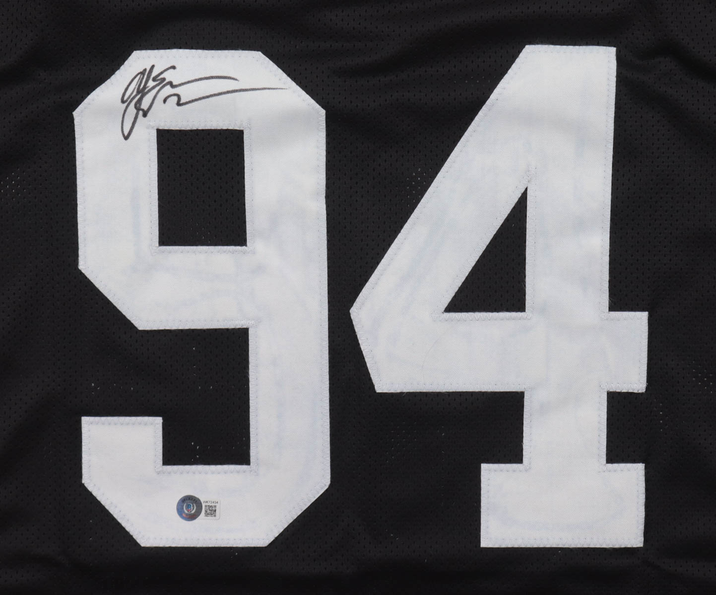 A.J. Epenesa Signed Jersey (Beckett) at PristineAuction.com A.J. Epenesa Signed Jersey (Beckett) at PristineAuction.com