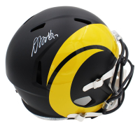 Davante Adams Signed Rams Full-Size Rivalries Alternate Speed Helmet (Beckett) at PristineAuction.com