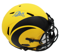 Davante Adams Signed Rams Full-Size Authentic On-Field Rave Alternate Speed Helmet (Beckett) at PristineAuction.com