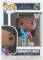 Leah Jeffries Signed "Percy Jackson and the Olympians" #1466 Annabeth Chase Funko Pop! Vinyl Figure (AutographCOA) at PristineAuction.com