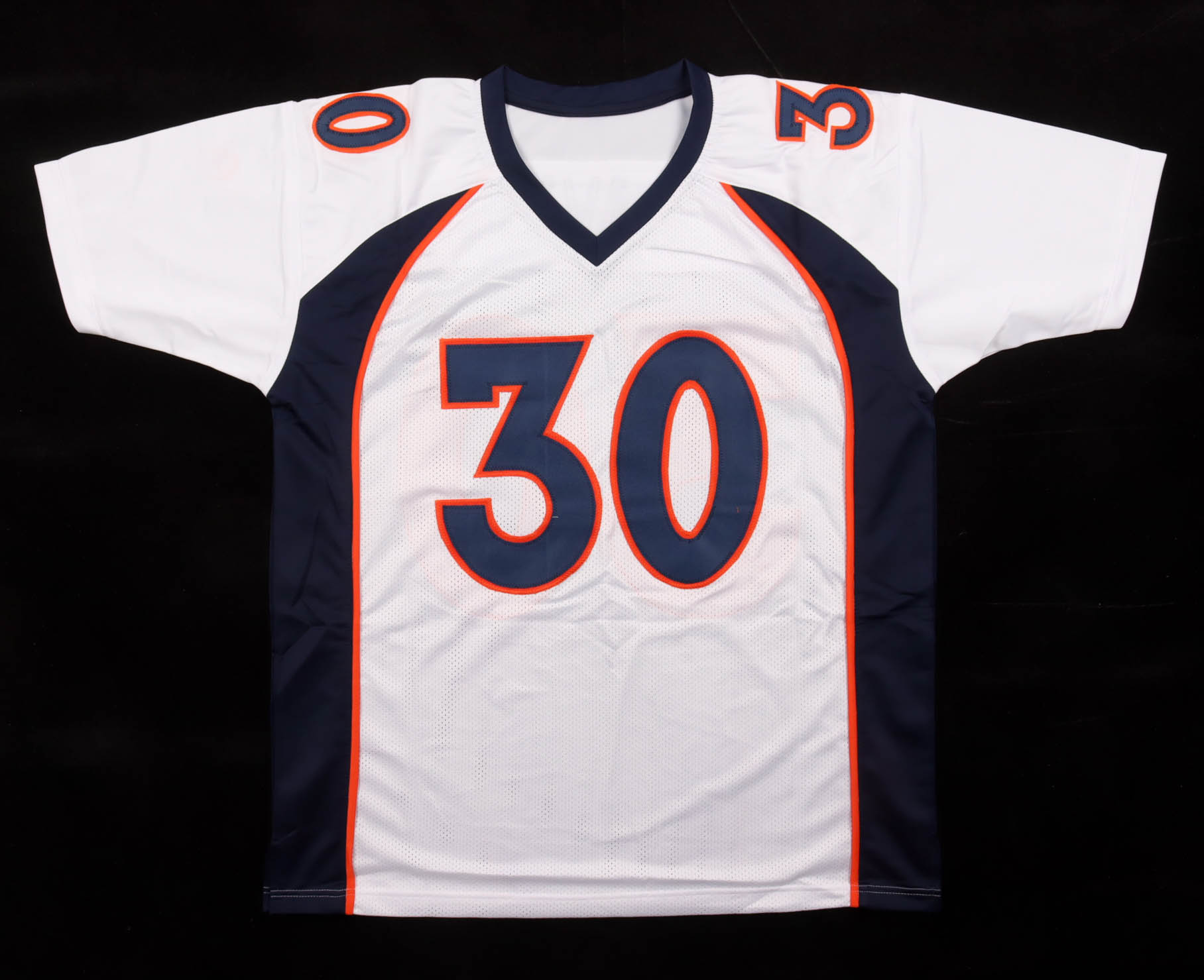 Terrell Davis Signed Jersey (Beckett) at PristineAuction.com Terrell Davis Signed Jersey (Beckett) at PristineAuction.com