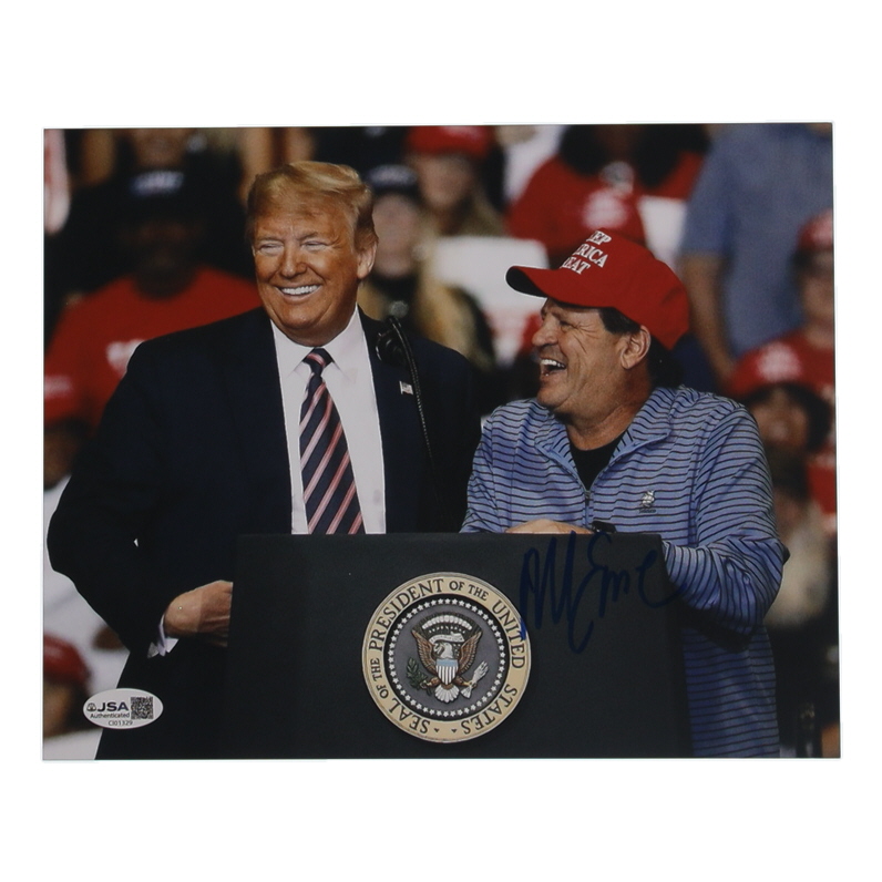 Mike Eruzione Signed Team USA 8x10 Photo (JSA) at PristineAuction.com Mike Eruzione Signed Team USA 8x10 Photo (JSA) at PristineAuction.com