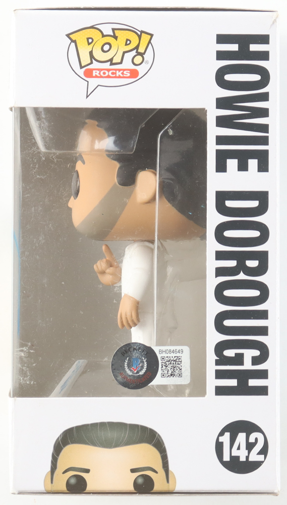 Howie Dorough Signed "Backstreet Boys" #142 Funko Pop! Vinyl Figure Inscribed "BSB" (Beckett) at PristineAuction.com Howie Dorough Signed "Backstreet Boys" #142 Funko Pop! Vinyl Figure Inscribed "BSB" (Beckett) at PristineAuction.com