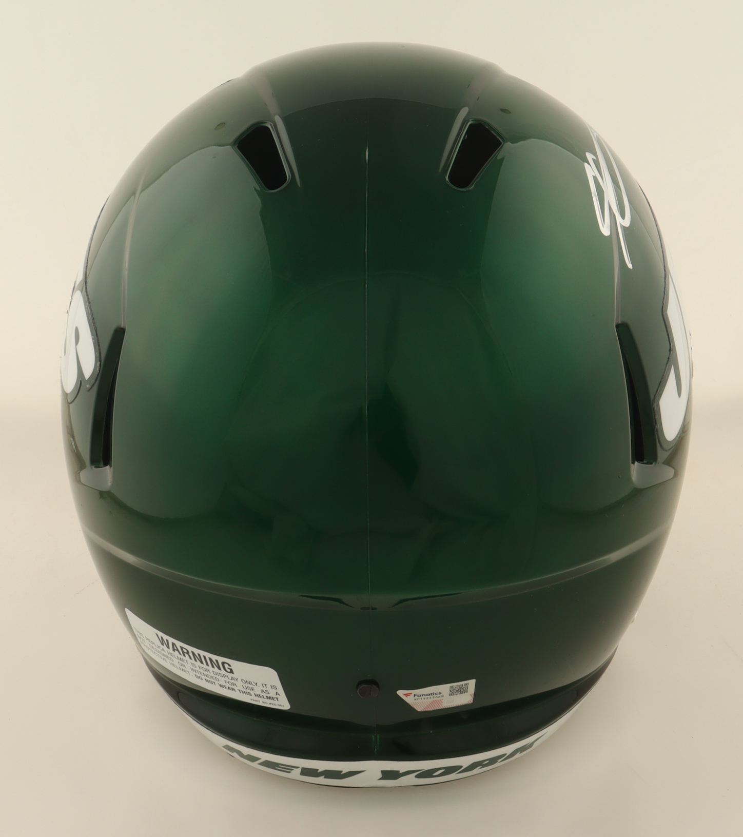 Ahmad "Sauce" Gardner Signed Jets Full-Size Speed Helmet (Fanatics) at PristineAuction.com Ahmad "Sauce" Gardner Signed Jets Full-Size Speed Helmet (Fanatics) at PristineAuction.com