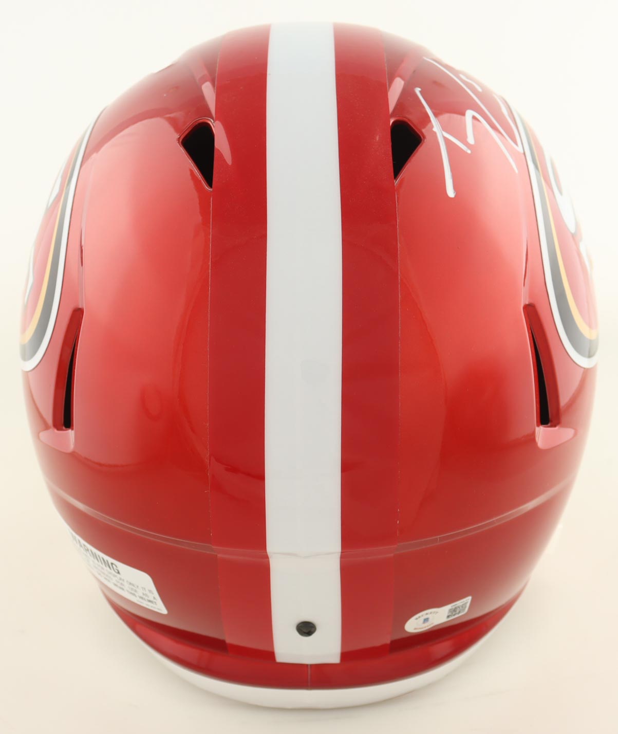 Trey Lance Signed 49ers Full-Size Flash Alternate Speed Helmet (Beckett) at PristineAuction.com Trey Lance Signed 49ers Full-Size Flash Alternate Speed Helmet (Beckett) at PristineAuction.com