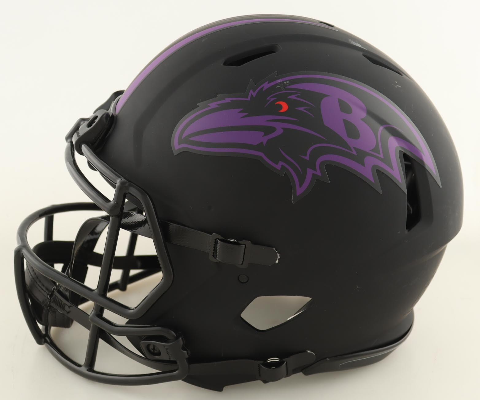 Marquise Brown Signed Ravens Full-Size Authentic On-Field Eclipse Alternate Speed Helmet (JSA) at PristineAuction.com Marquise Brown Signed Ravens Full-Size Authentic On-Field Eclipse Alternate Speed Helmet (JSA) at PristineAuction.com