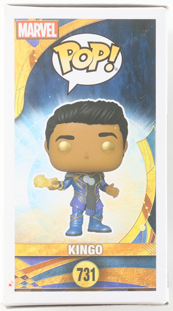 Kumail Nanjiani Signed "Eternals" #731 Kingo Funko Pop! Vinyl Figure (Beckett) at PristineAuction.com Kumail Nanjiani Signed "Eternals" #731 Kingo Funko Pop! Vinyl Figure (Beckett) at PristineAuction.com