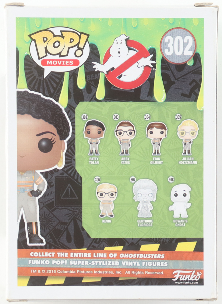 Leslie Jones Signed "Ghostbusters" #302 Patty Tolan Funko Pop! Vinyl Figure Inscribed "2023" (Beckett) at PristineAuction.com Leslie Jones Signed "Ghostbusters" #302 Patty Tolan Funko Pop! Vinyl Figure Inscribed "2023" (Beckett) at PristineAuction.com