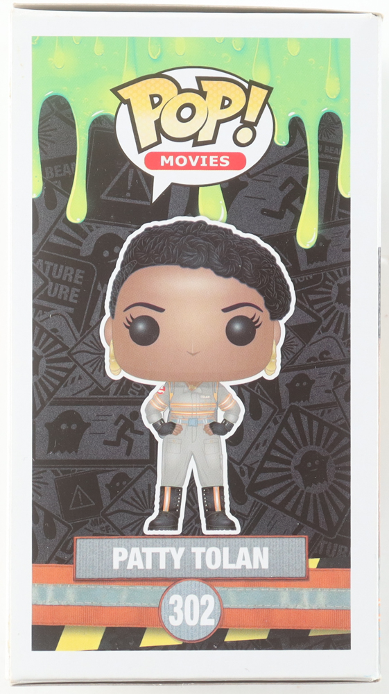 Leslie Jones Signed "Ghostbusters" #302 Patty Tolan Funko Pop! Vinyl Figure Inscribed "2023" (Beckett) at PristineAuction.com Leslie Jones Signed "Ghostbusters" #302 Patty Tolan Funko Pop! Vinyl Figure Inscribed "2023" (Beckett) at PristineAuction.com