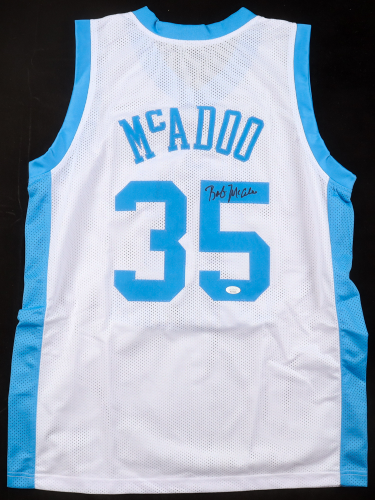Bob McAdoo Signed Jersey (JSA) at PristineAuction.com Bob McAdoo Signed Jersey (JSA) at PristineAuction.com