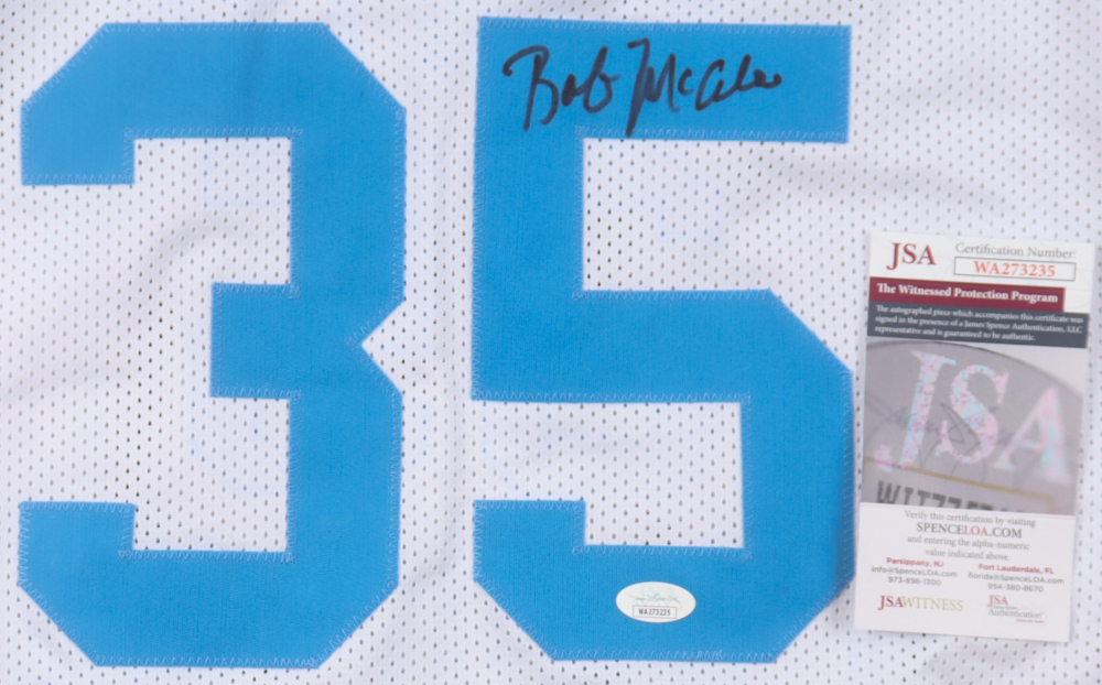 Bob McAdoo Signed Jersey (JSA) at PristineAuction.com Bob McAdoo Signed Jersey (JSA) at PristineAuction.com