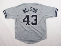 Jeff Nelson Signed Jersey Inscribed "4x WS Champs" (JSA) at PristineAuction.com