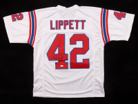 Ronnie Lippett Signed Jersey (JSA) at PristineAuction.com