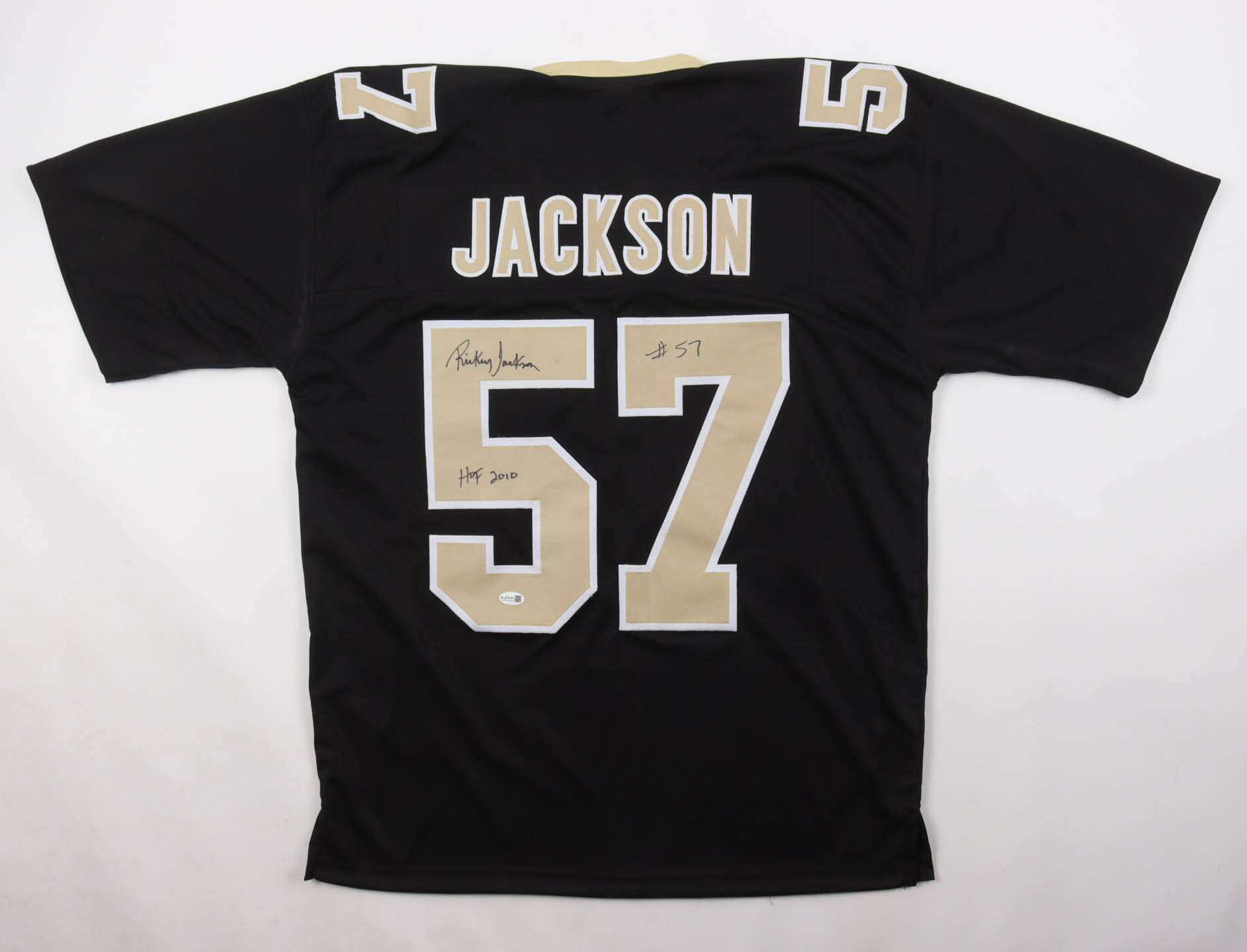 Rickey Jackson Signed Jersey Inscribed "HOF 2010" (JSA) at PristineAuction.com Rickey Jackson Signed Jersey Inscribed "HOF 2010" (JSA) at PristineAuction.com