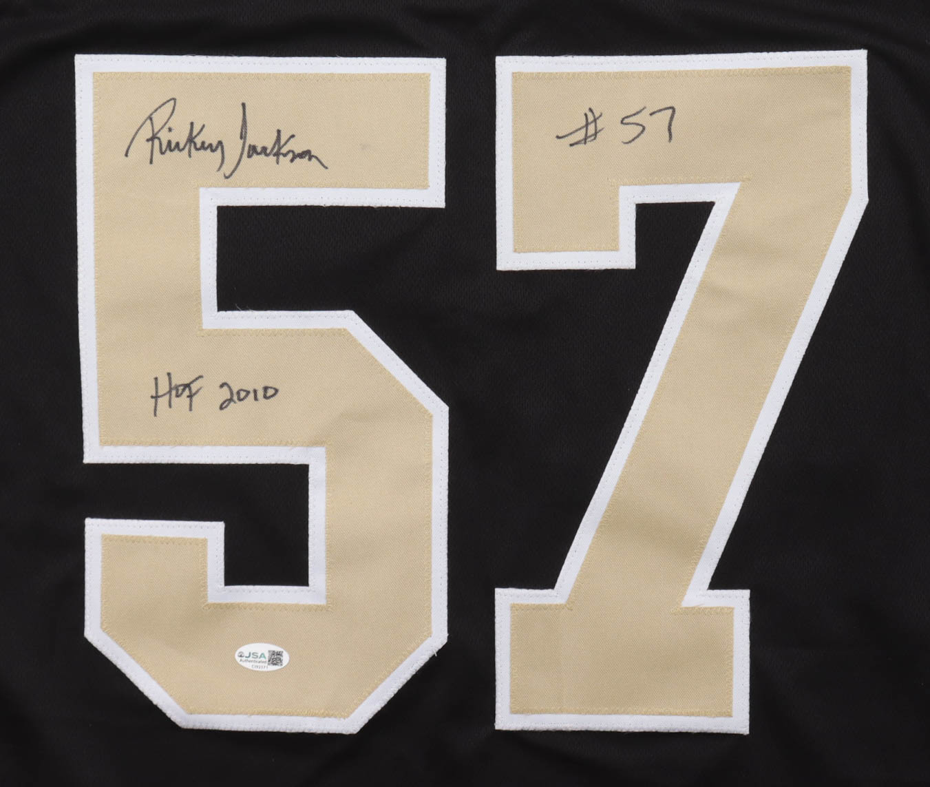 Rickey Jackson Signed Jersey Inscribed "HOF 2010" (JSA) at PristineAuction.com Rickey Jackson Signed Jersey Inscribed "HOF 2010" (JSA) at PristineAuction.com