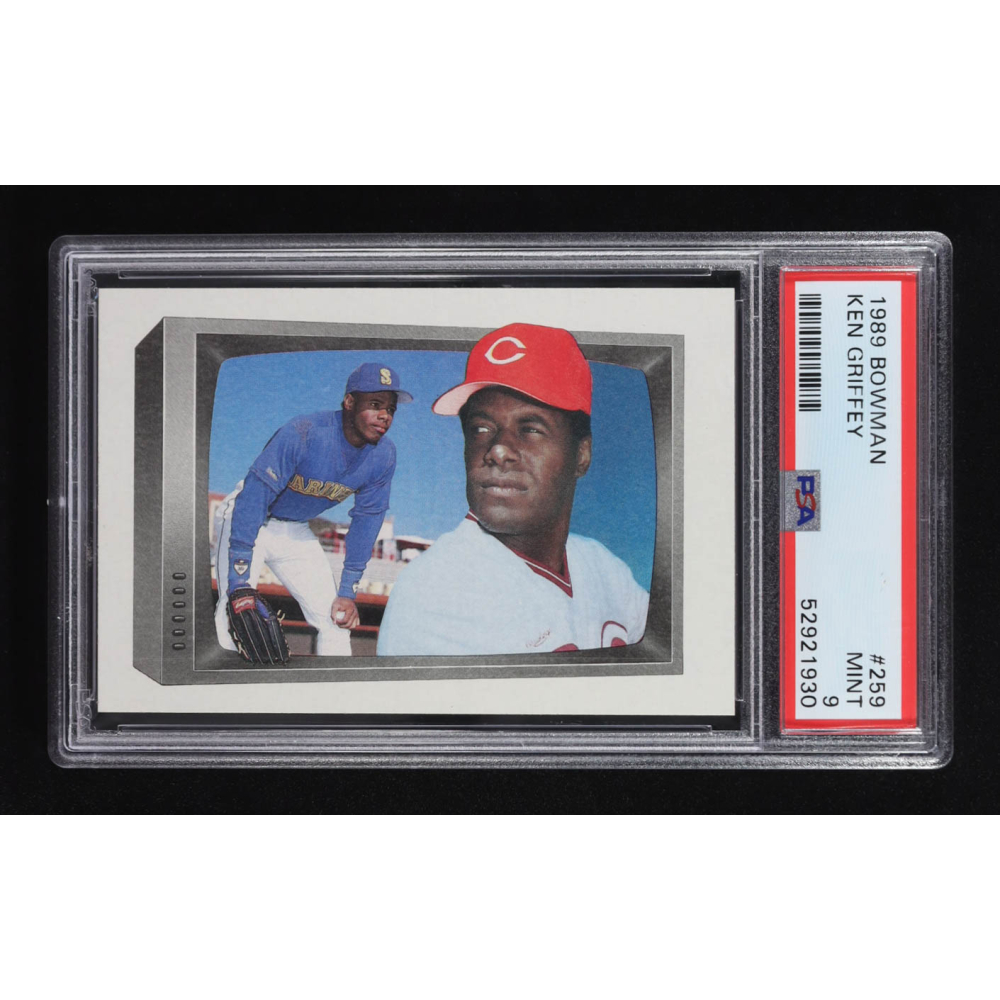 Ken Griffey Jr. 1989 Bowman #259 RC (PSA 9) at PristineAuction.com