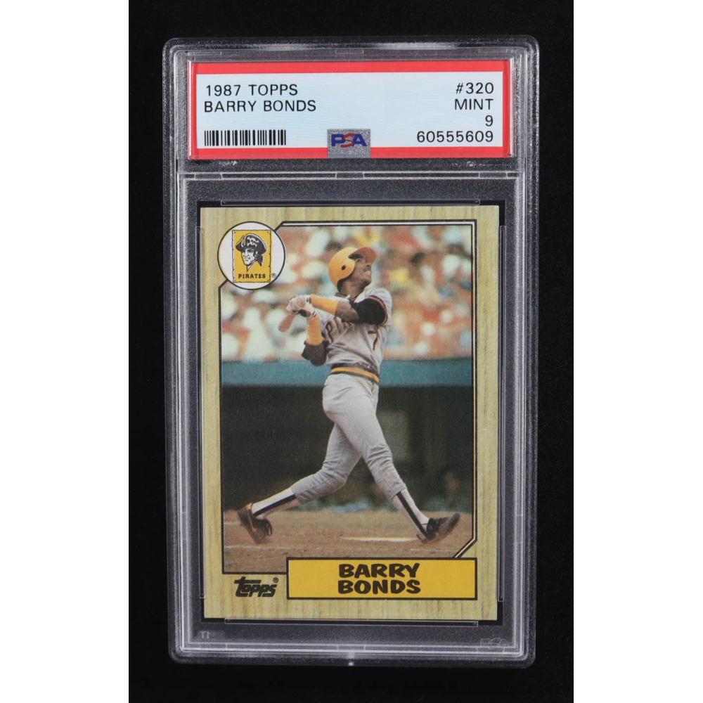 Barry Bonds 1987 Topps #320 RC (PSA 9) at PristineAuction.com