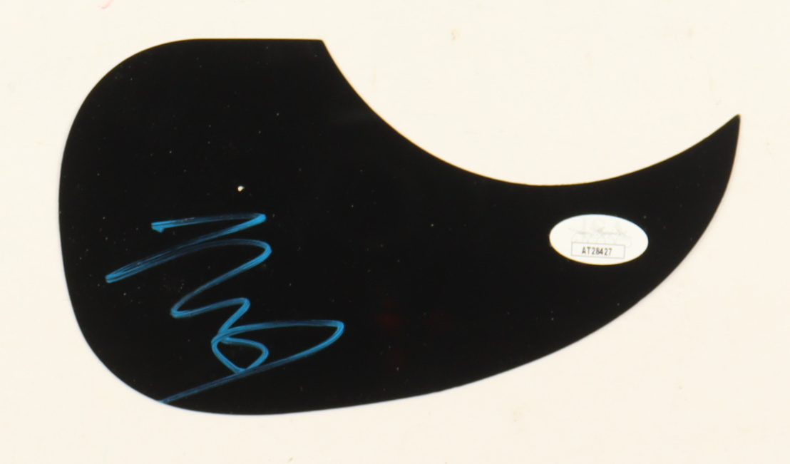 Matt Thomas Signed Acoustic Guitar Pickguard (JSA) at PristineAuction.com Matt Thomas Signed Acoustic Guitar Pickguard (JSA) at PristineAuction.com