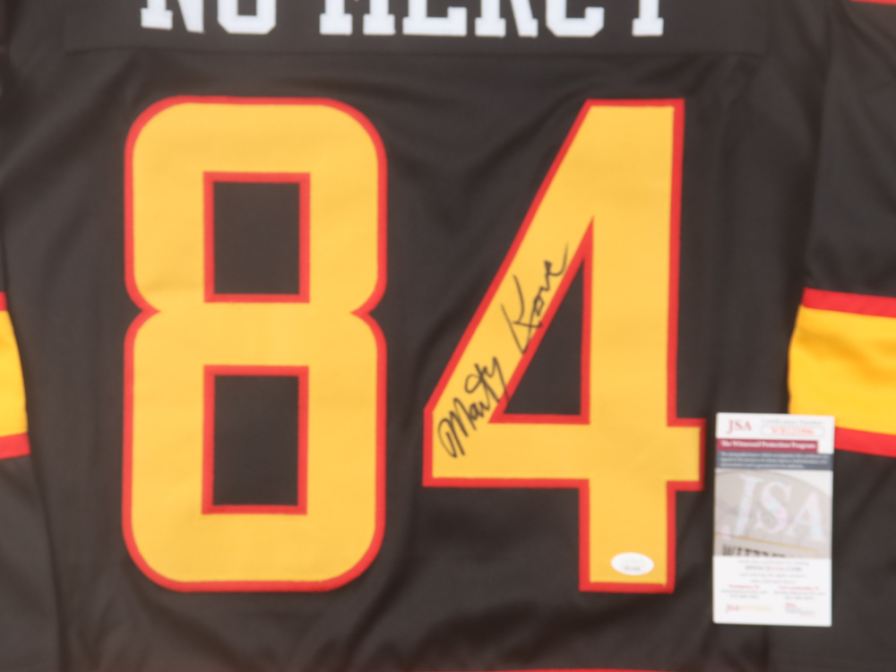 Martin Kove Signed "Cobra Kai" No Mercy Jersey (JSA) at PristineAuction.com Martin Kove Signed "Cobra Kai" No Mercy Jersey (JSA) at PristineAuction.com