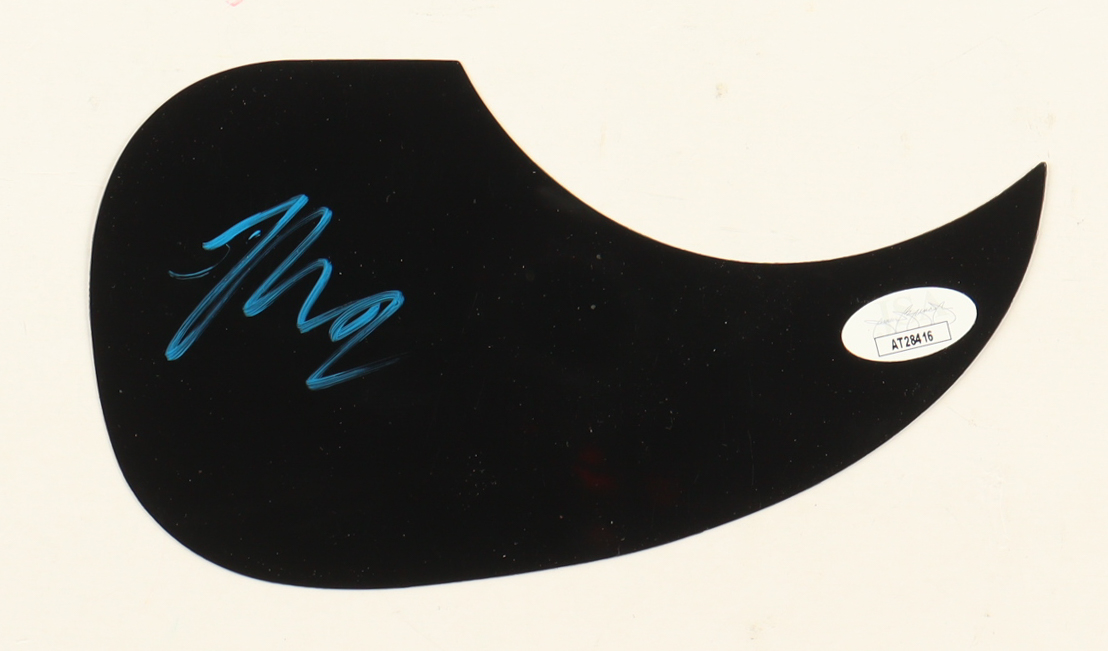Matt Thomas Signed Acoustic Guitar Pickguard (JSA) at PristineAuction.com Matt Thomas Signed Acoustic Guitar Pickguard (JSA) at PristineAuction.com