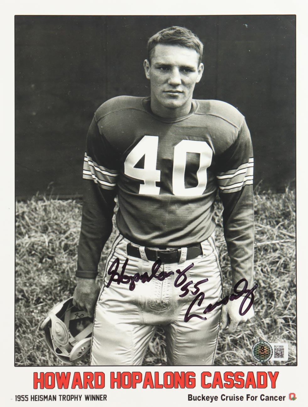 Howard Cassady Signed Ohio State Buckeyes 9x12 Photo (Beckett) at PristineAuction.com Howard Cassady Signed Ohio State Buckeyes 9x12 Photo (Beckett) at PristineAuction.com