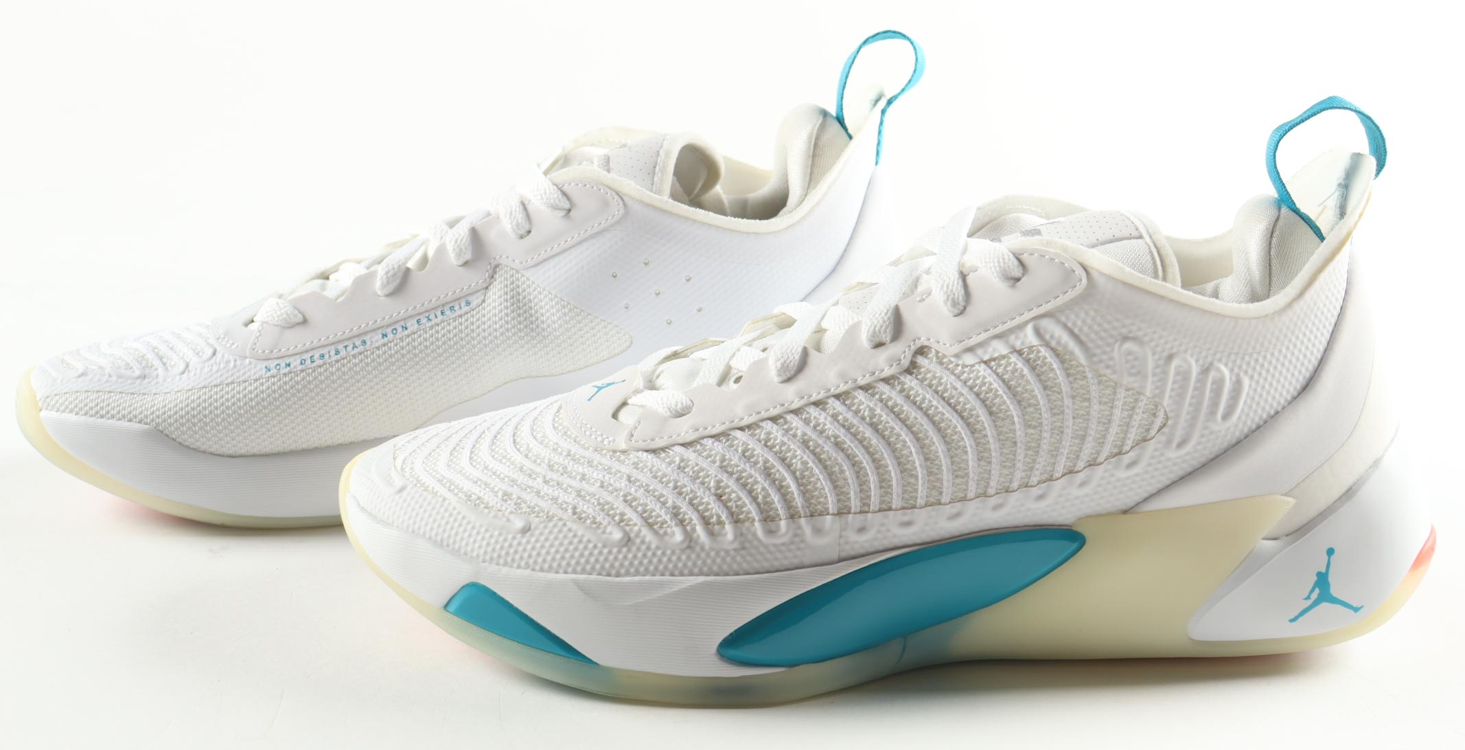 Luka Doncic Signed Pair of Jordan Luka 1 Basketball Shoes (Beckett) at PristineAuction.com Luka Doncic Signed Pair of Jordan Luka 1 Basketball Shoes (Beckett) at PristineAuction.com