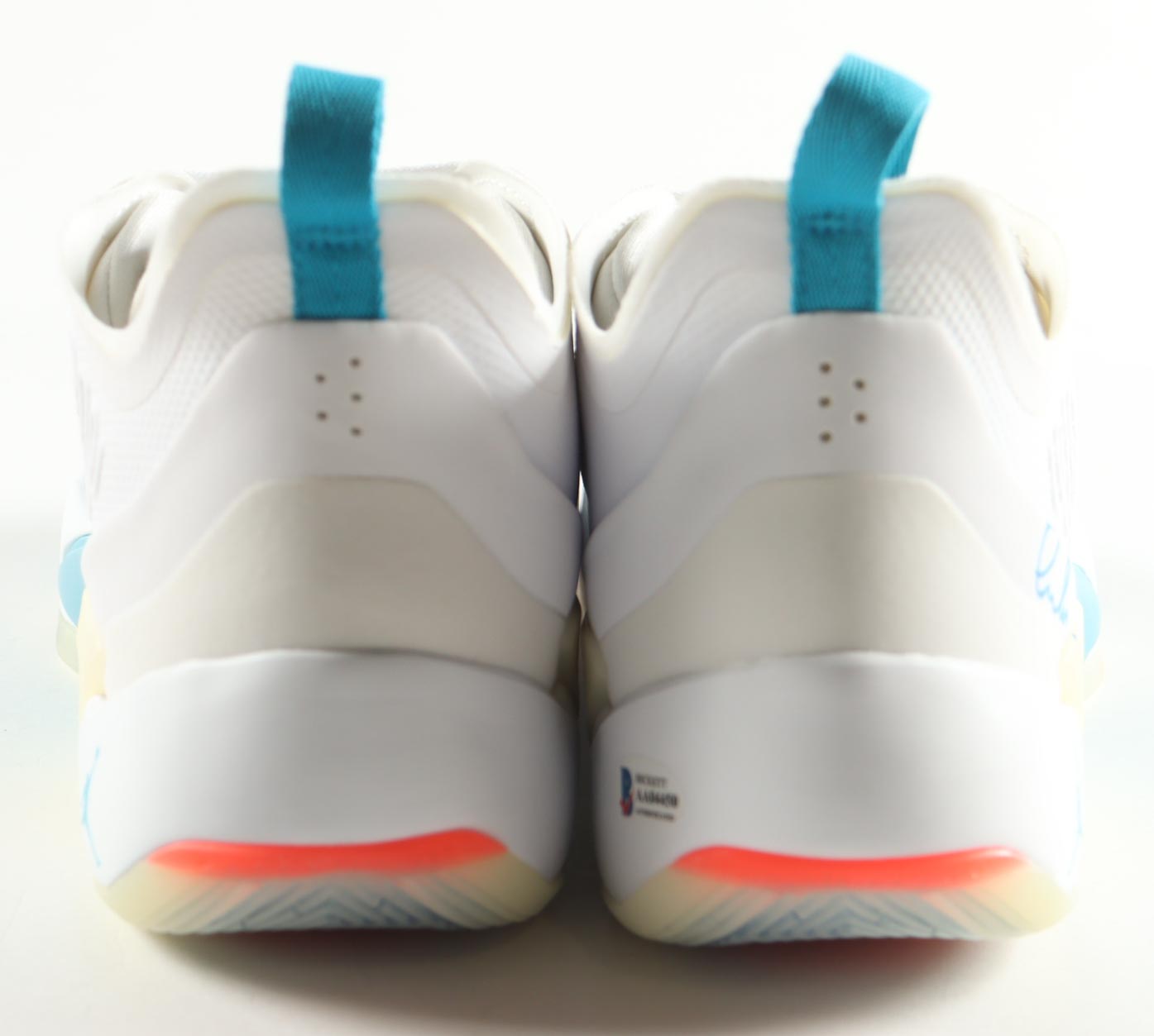 Luka Doncic Signed Pair of Jordan Luka 1 Basketball Shoes (Beckett) at PristineAuction.com Luka Doncic Signed Pair of Jordan Luka 1 Basketball Shoes (Beckett) at PristineAuction.com