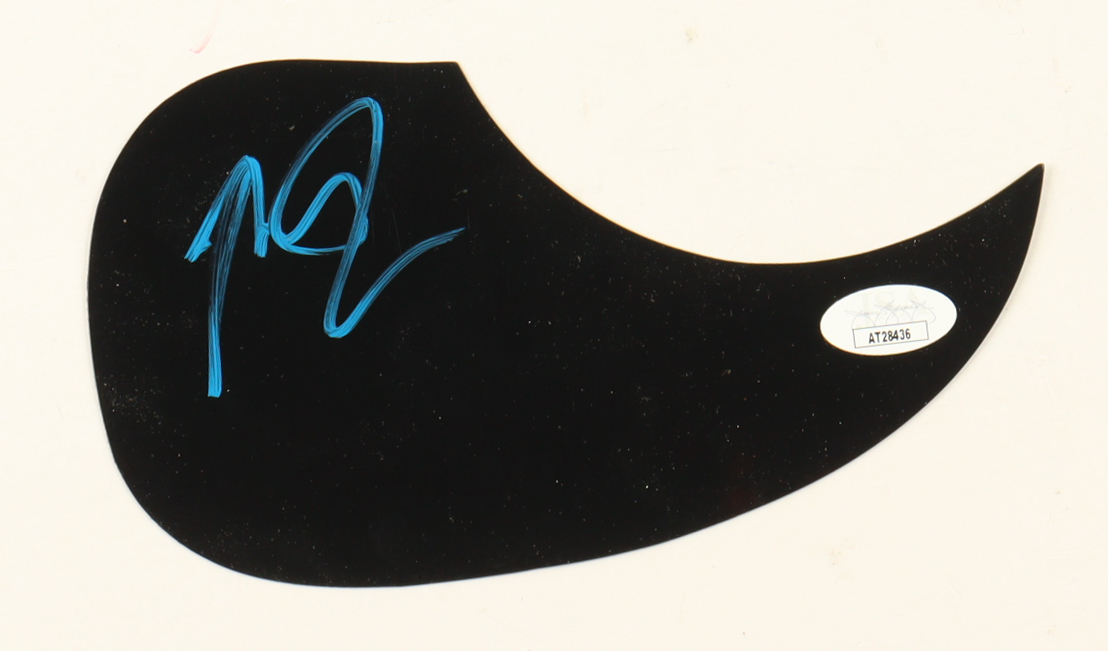 Matt Thomas Signed Acoustic Guitar Pickguard (JSA) at PristineAuction.com Matt Thomas Signed Acoustic Guitar Pickguard (JSA) at PristineAuction.com
