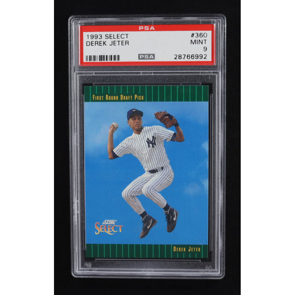 Derek Jeter 1993 Select #360 RC (PSA 9) at PristineAuction.com