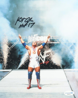 Kurt Angle Signed WWE 8x10 Photo Inscribed "HOF 17" (ACOA) at PristineAuction.com