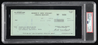 Bob Newhart Signed 1972 Bank Check (PSA) at PristineAuction.com