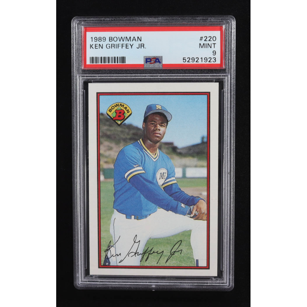 Ken Griffey Jr. 1989 Bowman #220 RC (PSA 9) at PristineAuction.com