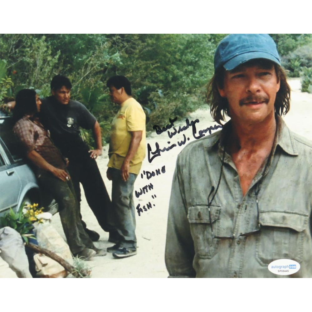 Chris Cooper Signed "Adaptation." 8x10 Photo Inscribed "Best Wishes" & "'Done With Fish'" (ACOA) at PristineAuction.com